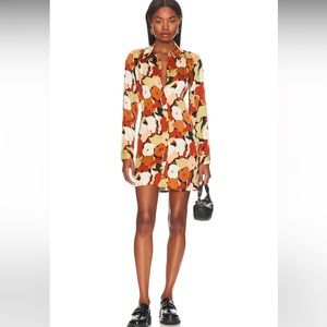 ASTR mini floral dress